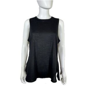 Athletic Works Black Sporty Muscle Tank